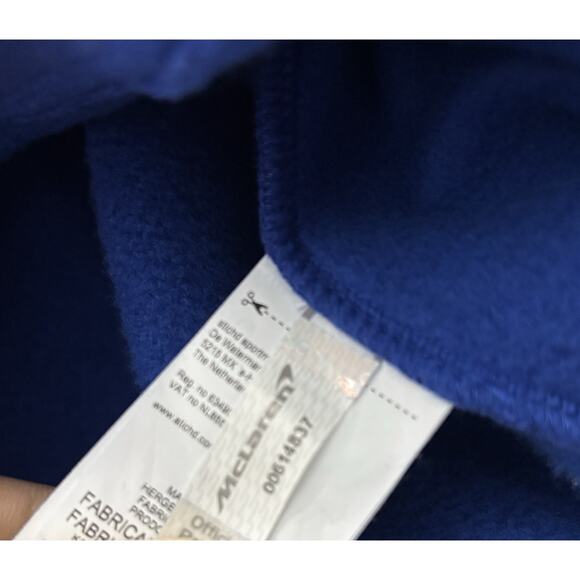 Lando Norris LN4 McLaren Formula 1 Team Racing Hoodie Men’s M Blue Sweatshirt - Picture 9 of 10